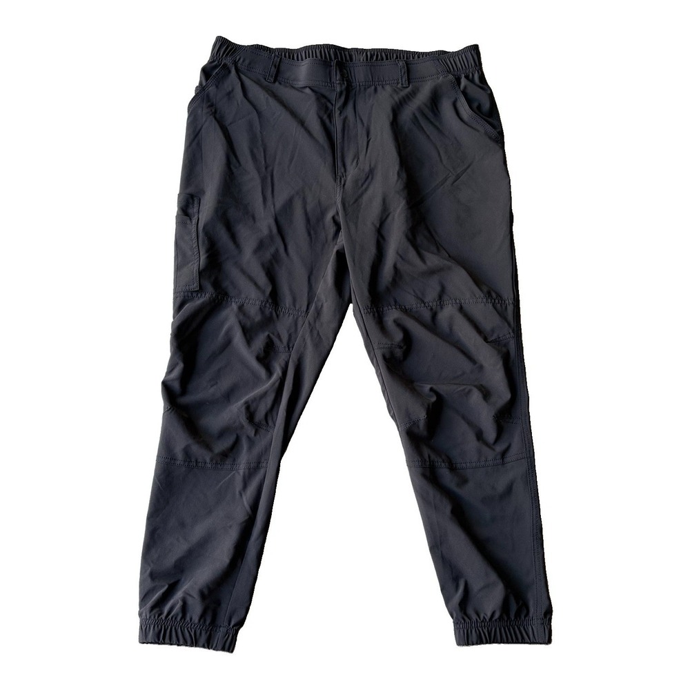 Carhartt Force Black Cargo Pants Mens 32" Waist XL Regular Tapered Stretch